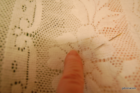 How to Repair Lace 