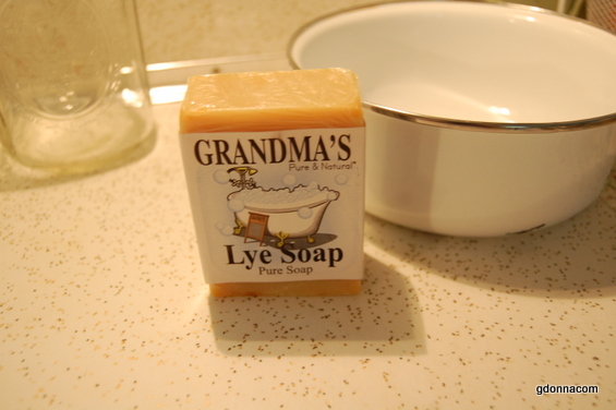 Grandmas lye Soap