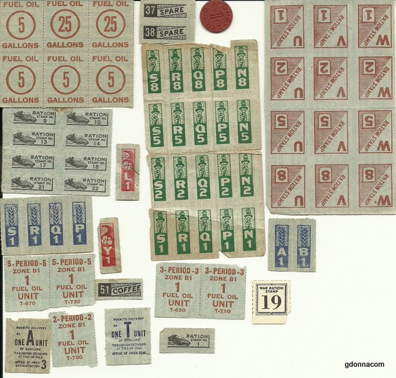 WWII RATION STAMPS EXPLAINED Part One Living Like the Past