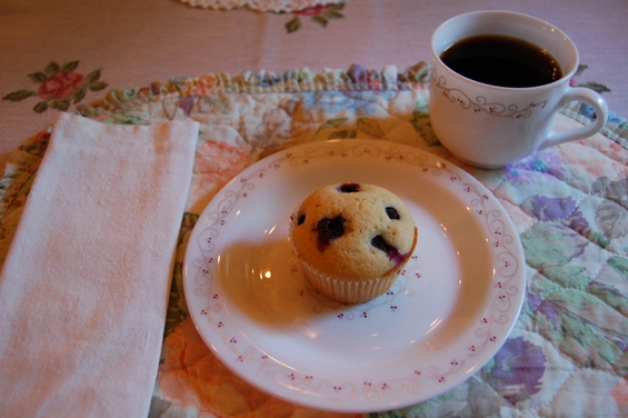 Blueberry cupcake muffins